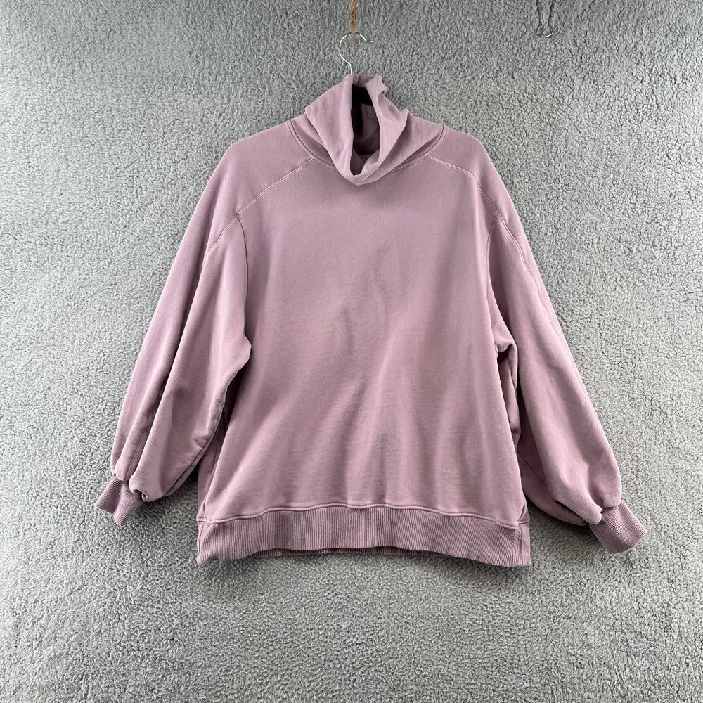 Nap Loungewear Boxy Turtleneck Sweatshirt pockets oversized comfy